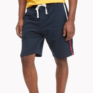 Tommy Hilfiger Signature Stripe Sleep Short, Dark Navy